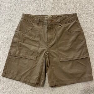 REI Co-op Trailsmith Shorts Mens 34 Brown Cotton Ripstop Utility 148613